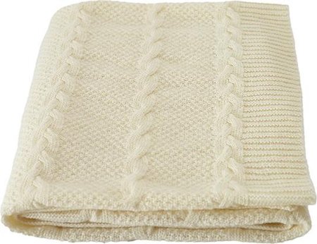 WOLLIES Amsterdam Baby Dekentje - 100% Merino Wol - 80x100cm