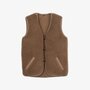 WOLLIES Amsterdam - Unisex Vest / Bodywarmer - Bruin - Maat M